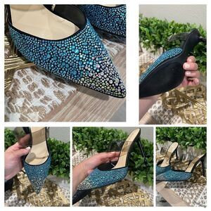 Guess Ombre Rhinestone Pointy Heels